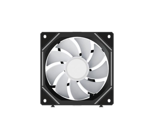Вентилятор для корпуса Ocypus Gamma F12 UNI BK ARGB REVERSE BLADE 3 IN 1, 3x120x120x25mm, 4-PIN PWM, 800-1800 RPM, 31 DBA MAX, HYDRO BEARING