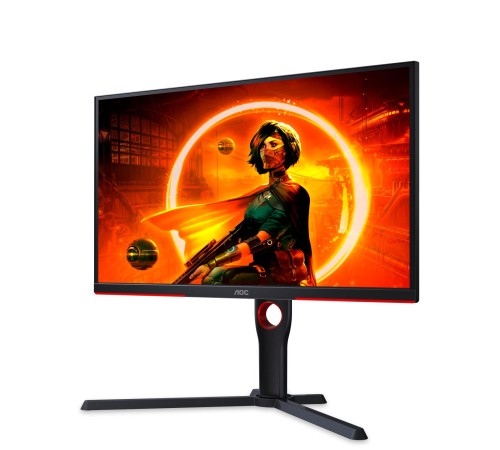 Монитор игровой 24.5'' 16:9 1920х1080(FHD) VA, 240 Hz, 300cd/m2, 3000:1, 80M:1, 0,5 ms, 2xHDMI, DP, USB-Hub, Height adj, Pivot, Tilt, Swivel, Black, Red (Мятая упаковка) Монитор игровой 24.5'' 16:9 1920х1080(FHD) VA, 240 Hz, 300cd/m2, 3000:1, 80M:1, 0,5 ms, 2xHDMI, DP, USB-Hub, Height adj, Pivot, Tilt, Swivel, Black, Red (Мятая упаковка)