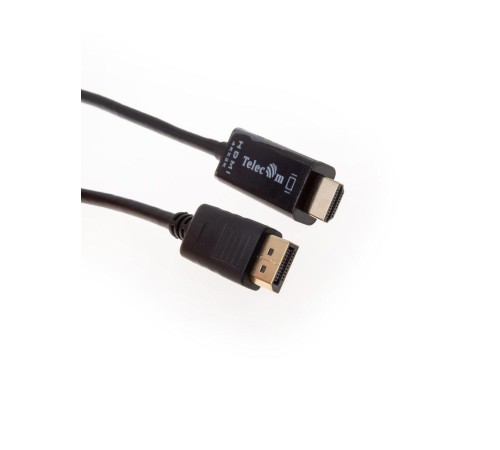 Кабель-переходник/ Кабель-переходник DisplayPort M-> HDMI M 4K@30Hz 1.8m Telecom [TA811-1.8M) Кабель-переходник/ Кабель-переходник DisplayPort M-> HDMI M 4K@30Hz 1.8m Telecom [TA811-1.8M)