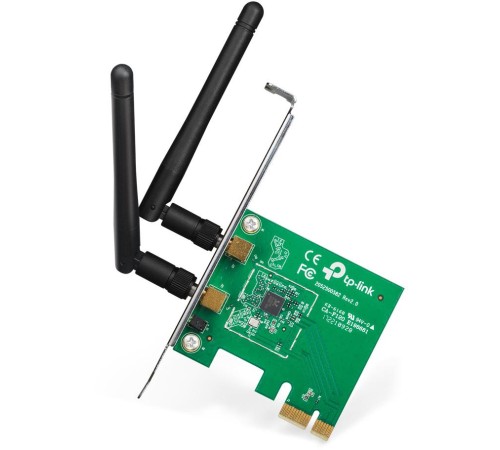 Адаптер Wi-Fi/ 300Mbps Wireless N PCI Express Adapter, Atheros, 2T2R, 2.4GHz, 802.11n/g/b, 2 detachable antennas