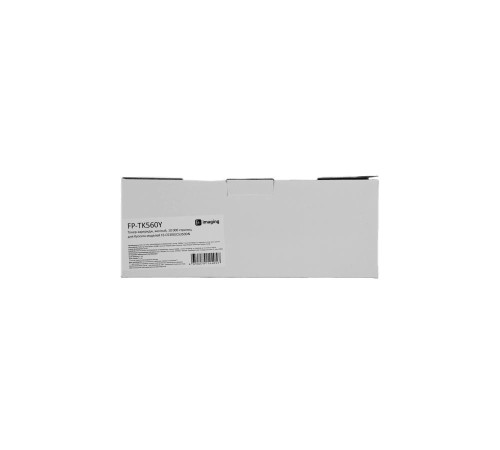 Тонер-картридж F+ imaging, желтый, 10 000 страниц, для Kyocera моделей FS-C5300/C5350DN (аналог TK-560Y /1T02HNAEU0), FP-TK560Y (Вскрытая упаковка)
