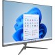 Моноблок IRBIS MB2700 27"  AIO, CPU intel I5-1135G7, 27" LCD (1920x1080IPS), 16GB PCDDR4 2400MHZ+512GB, 1*1 AC wifi,brush dark grey, EU adapto (после ремонта, царапины на корпусе, сильные повреждения коробки)