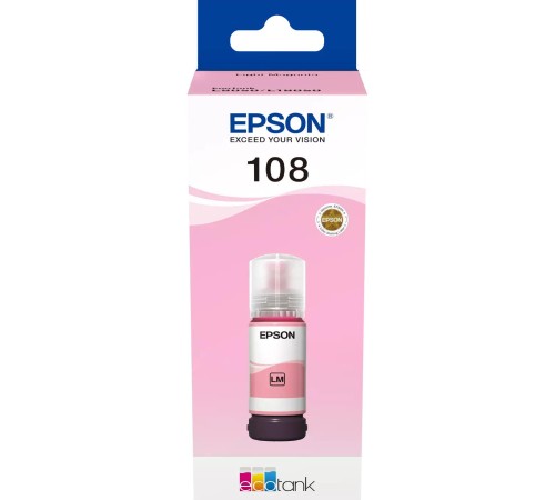 Чернила/ EPSON 108 LIGHT MAGENTA INK Чернила/ EPSON 108 LIGHT MAGENTA INK