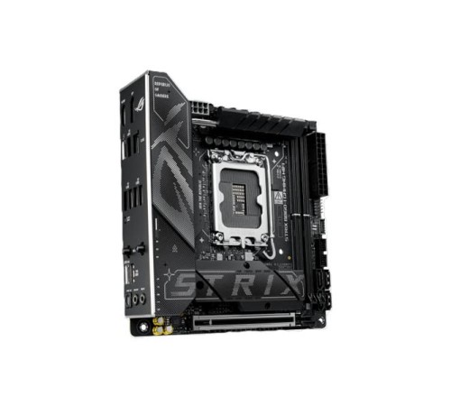 Материнская плата ASUS ROG STRIX B860-I GAMING WIFI, LGA1851, B860, 2*DDR5, 4*SATA, 2*M.2, 6*USB 3.2, Type-C, 1*PCIx16, DP+HDMI, mITX; 90MB1JB0-M0EAY0