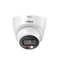 Уличная купольная IP-видеокамера Full-color с ИИ, 2Мп; 1/2.8 CMOS; объектив 3.6мм; WDR(120дБ); чувствительность 0.002лк@F1.6 сжатие: H.265+ H.265 H.264+ H.264 MJPEG; 2 потока до 2Мп@25к/с; видеоаналитика: SMD Plus (Умная детекция движения) пересечение лин