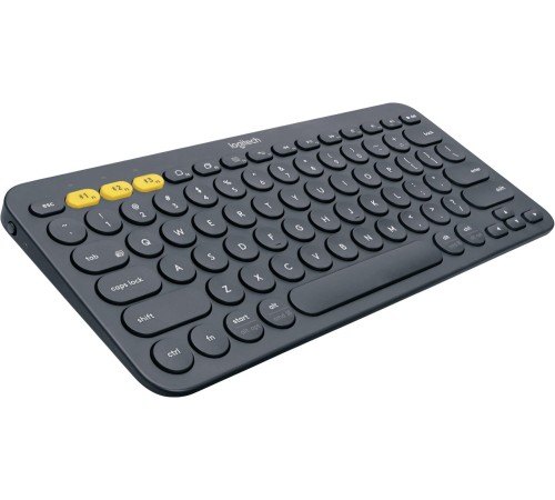 Клавиатура/ Logitech Keyboard K380 Dark Grey Wireless Bluetooth RTL, Multi-Device