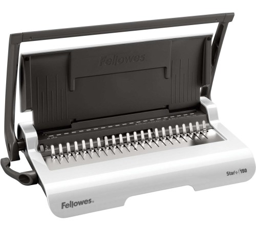Переплетчик Fellowes STAR+ на пластиковую пружину, сшивает до 150 лст., перфорирует 15 лст. Переплетчик Fellowes STAR+