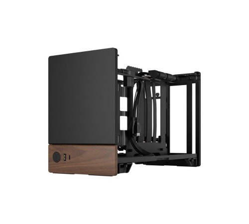 Корпус без блока питания/ Case Fractal Design Terra, Mini-Tower, no fans, 1xUSB-A 3.0 + 1xUSB 3.2 Type-C, SFX PSU Support, mITX Graphite