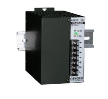 Блок питания/ OSNOVO Промышленный блок питания. DC48V, 5A (240W), встроенный вентилятор, монтаж на DIN-рейку или стену