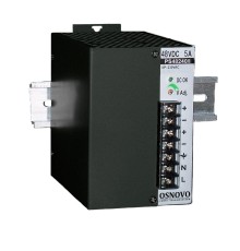 Блок питания/ OSNOVO Промышленный блок питания. DC48V, 5A (240W), встроенный вентилятор, монтаж на DIN-рейку или стену