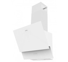 Вытяжка Korting/ Наклонная, 60см, электронное сенсорное управление Touch, 3 режима, 450 м3/ч., таймер, алюминиевый жировой фильтр, лампы освещения LED, ур.шума 50 дб, белое стекло