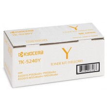 тонер-картридж Kyocera TK-5240Y/ Kyocera TK-5240Y, 3000 pages for Kyocera P5026cdn/cdw, M5526cdn/cdw, Yellow