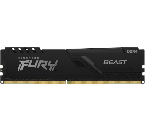 Память оперативная/ Kingston 8GB 3600MT/s DDR4 CL17 DIMM FURY Beast Black Память оперативная/ Kingston 8GB 3600MT/s DDR4 CL17 DIMM FURY Beast Black