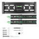 Кронштейн ONKRON/ 17-43'' макс 200*200 мм, наклон 15º, от стены 35-105 мм, макс вес 18.2 кг, встр уровень