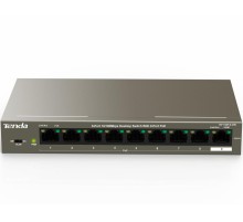Коммутатор/ Tenda TEF1109P-8-63W  9-Port 10/100Mbps Desktop Switch With 8-Port PoE