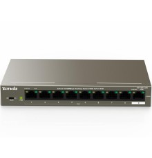 Коммутатор/ Tenda TEF1109P-8-63W  9-Port 10/100Mbps Desktop Switch With 8-Port PoE