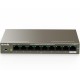 Коммутатор/ Tenda TEF1109P-8-63W  9-Port 10/100Mbps Desktop Switch With 8-Port PoE