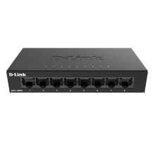 Коммутатор/ Unmanaged Switch 8x1000Base-T, metal case