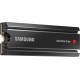 Твердотельные накопители/ Samsung SSD 980 PRO, 2000GB, M.2(22x80mm), NVMe 1.3c, PCIe 4.0 x4, 3-bit MLC, R/W 7000/5000MB/s, IOPs 1 000 000/1 000 000, DRAM buffer 2048MB, TBW 1200, DWPD 0.33, with Heatsink (12 мес.)
