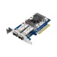 Сетевая карта/ QNAP QXG-25G2SF-E810 Dual Port 25Gbps/10Gbps SFP28 PCIe Gen4 x8