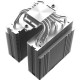 Кулер для процессора/ CPU Cooler ID-COOLING SE-55 ARGB SNOW (250W, 4-pin PWM, 153mm, Al/Cu, 6x6mm, ARGB, 2x120mm, 68.2CFM, 35.2dBA, 1500RPM, S: 1700/1200/115X, AM5/AM4, White)