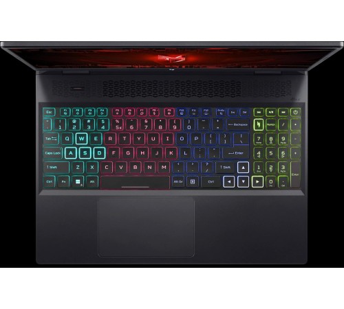 Ноутбук/ ACER Aspire Nitro AN16-42-R2ZA 16"(1920x1200 (матовый) IPS)/AMD Ryzen 7 8845HS(3.8Ghz)/16384Mb/1024PCISSDGb/noDVD/Ext:nVidia GeForce RTX4050(6144Mb)/Cam/BT/WiFi/50WHr/war 1y/2.2kg/Black/NoOS