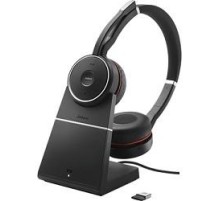 Гарнитура беспроводная/ Jabra Evolve 75 Stereo MS, Charging stand & Link 370