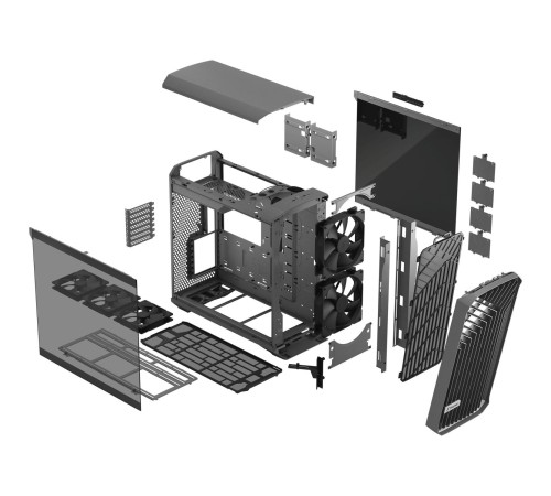 Корпус без блока питания/ Case Fractal Design Torrent TG Light, Full-Tower, 2x180mm + 3x140mm, 2xUSB-A 3.2 + 1xUSB 3.2 Type-C E-ATX, SSI-CEB, SSI-EEB, ATX, mATX, mITX Gray Корпус без блока питания/ Case Fractal Design Torrent TG Light, Full-Tower, 2x180mm + 3x140mm, 2xUSB-A 3.2 + 1xUSB 3.2 Type-C E-ATX, SSI-CEB, SSI-EEB, ATX, mATX, mITX Gray