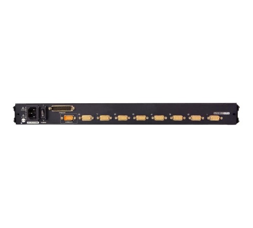 8-портовый IP KVM-переключатель с ЖК-дисплеем Slideaway/ATEN/ SINGLE RAIL 8P PS/2-USB LCDKVMP 17INCH WIH IP