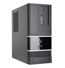 Корпус Slim Case InWin BK623 Black 400W RB-S400BN1-0 H 2*USB2.0+2*USB3.0 Audio mATX