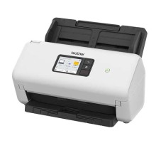 Сканер Brother Документ-сканер ADS-4500W, A4, 35 стр/мин, цветной, 1200 dpi, Duplex, ADF60, Wi-Fi, USB 3.0, LAN, Touch Screen 7,1 см, USB Host, Ex.ADS-2700W