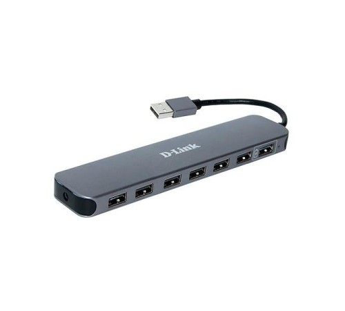 Хаб/ DUB-H7 USB2.0 Hub, 7xUSB2.0 with Fast-Charging port Хаб/ DUB-H7 USB2.0 Hub, 7xUSB2.0 with Fast-Charging port