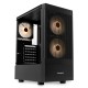 Корпус без блока питания/ Case HSPD M540, Mesh Mid Tower, Black, TG, 0.45 SPCC, 3x120mm ARGB (M1) ATX, mATX, mITX 160/300/150mm 2x2.5", 2x3.5", 7xPCI 1xUSB-A 3.0, 2xUSB-A 2.0 365x216x405mm