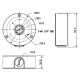 Монтажная коробка DAHUA DH-PFA134, Junction Box