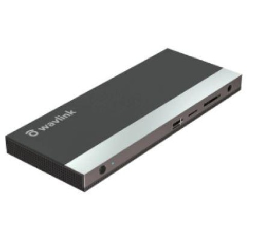 Док-станция Docking Station WAVLINK USB-C GEN2 4K Universal /100W PowerDelivery Include 20V/6.5A Power Adapter/ 4xUSB3.0/1xUSB C/2xDP 4K 60HZ/1xHDMI 4K 60HZ/1xGigabit LAN/1xAudio In/Out/1xSD/Micro SD CardReader Док-станция Docking Station WAVLINK USB-C GEN2 4K Universal /100W PowerDelivery Include 20V/6.5A Power Adapter/ 4xUSB3.0/1xUSB C/2xDP 4K 60HZ/1xHDMI 4K 60HZ/1xGigabit LAN/1xAudio In/Out/1xSD/Micro SD CardReader