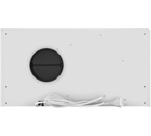 ВЫТЯЖКА HOMSair Flat 60 White/ встраиваемая, колыбельное управление, 2 скорости, 520 м3/ч, до 20 м2, 45 дБ, угольный фильтр CF110 - 1 шт, ШхВхД: 500х176х280 мм, белый цвет
