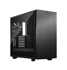 Корпус ПК без блока питания/ Case Fractal Design Define 7 TG Dark Tint, Midi-Tower, 3x140mm, 2xUSB-A 2.0 + 2xUSB-A 3.2 + 1xUSB 3.2 Type-C E-ATX, ATX, mATX, mITX Black