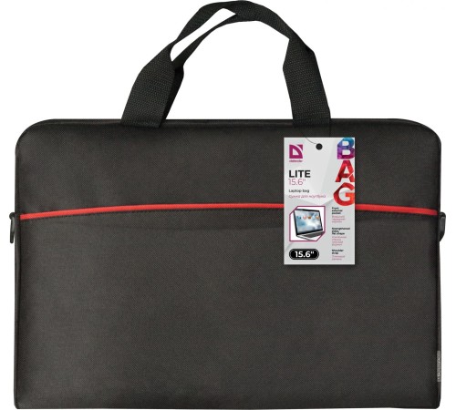 Defender Сумка для ноутбука Lite 15.6" черный, карман