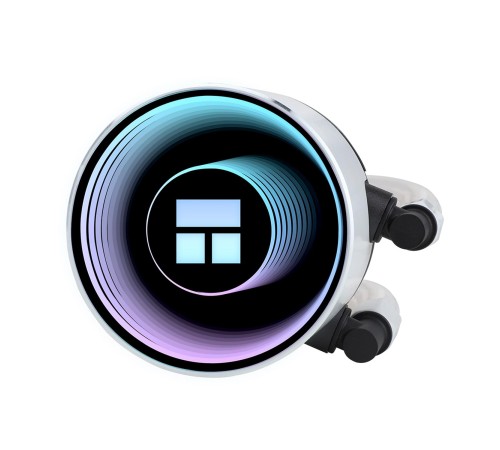 Водяное охлаждение для процессора/ Water Cooling System Thermalright Frozen Notte 360 White Argb V2 (360mm, White, ARGB/ Fans: 3x120mm, 72.37CFM, 27.7dBA, 2000RPM/ Pump height 54mm, 28dBA, 5300RPM, Rad thickness 27mm/ S: 1200, 1700, 1851, 2011, 2066, 115X