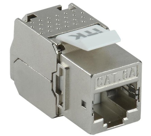 ITK Модуль Keystone Jack кат. 6А STP без инстр. 180 град. ITK Модуль Keystone Jack кат. 6А STP без инстр. 180 град.