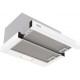 Вытяжка Franke/ Best, Вытяжка TOUCH WH 50, 50см, 750 м3/ч, сенсорное управление, LED освещение, Угольный фильтр Ф-07 (приобретается отдельно), цвет: нержавеющая сталь, лицевая планка: белое стекло