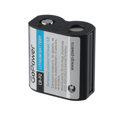 Батарейка/ Батарейка GoPower CR-P2 BL1 Lithium 6V (6204) (1/12/144) (1 шт.) Батарейка/ Батарейка GoPower CR-P2 BL1 Lithium 6V (6204) (1/12/144) (1 шт.)