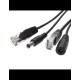 Passive PoE инжектор и сплиттер до 60V/ Passive PoE инжектор и сплиттер до 60V. Комплект позволяет подать данные и питание на IP устройства без поддержки PoE. Рабочее напряжение: 5V-60V DC. Скорость передачи данных: 10/100 Мбит/с. Пины питаниия PoE: 4,5(+