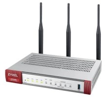  Межсетевой экран Zyxel USG FLEX 100W с подписками на 1 год (AS,AV,CF,IDP, SecuReporter), 2xWAN GE (1xRJ-45 и 1xSFP), 1xOPT GE (LAN/WAN), 3xLAN/DMZ GE, 802.11a/b/g/n/ac (2,4 и 5 ГГц), 1xUSB3.0, AP Cont