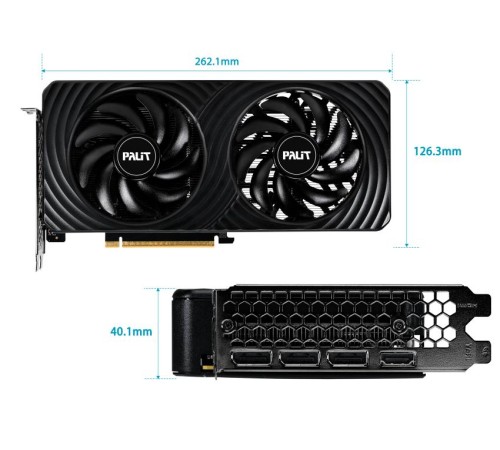 Видеокарта/ RTX5050 8GB PA-RTX5050 DUAL 8GB PALIT