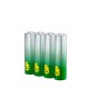 Батарейка АА Алкалиновые батарейки GP Super Alkaline G-Tech 15А АA - 4 шт. в пленке (4 шт.)