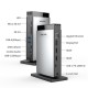 док-станция Docking Station WAVLINK USB-C PD3.1 Triple Display/140W PowerDelivery/2xUSB3.0/1xUSB C/1xDP 1.4/2xHDMI 2.1/1xGigabit LAN/1xAudio In/Out/1xSD/Micro SD CardReader/ no AC-Adapter included