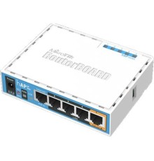 Маршрутизатор/ hAP ac lite Dual-Concurrent 2.4/5GHz AP, 802.11ac, Five Ethernet ports, PoE-out on port 5, USB for 3G/4G support