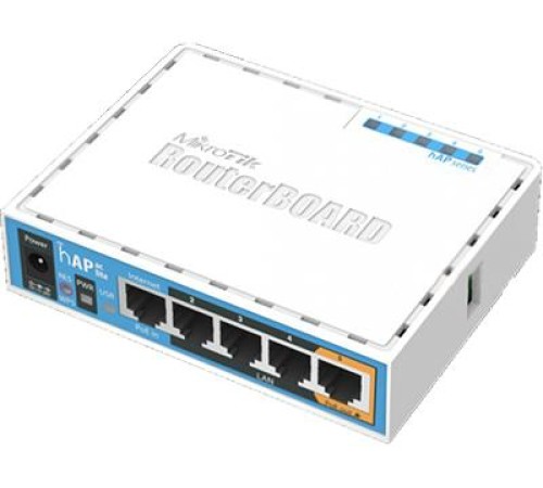 Маршрутизатор/ hAP ac lite Dual-Concurrent 2.4/5GHz AP, 802.11ac, Five Ethernet ports, PoE-out on port 5, USB for 3G/4G support Маршрутизатор/ hAP ac lite Dual-Concurrent 2.4/5GHz AP, 802.11ac, Five Ethernet ports, PoE-out on port 5, USB for 3G/4G support