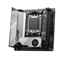 Материнская плата/ MB MSI AMD B650 sAM5, 2xDDR5(128GB), HDMI 2.1, 1xPCIe 4.0x16, 1xLAN (2.5GbE), Wi-Fi, BT, 4xSATA 6Gb/s, 2xM.2, 1xUSB-C, 5xUSB 3.2, mini ITX